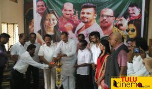 Tulu Film “Gant Kalwer” Muhurat Held, Shooting Begins