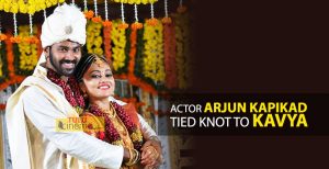 Actor Arjun Kapikad Tied Knot with Kavya.